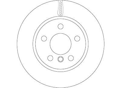 Set di (2) dischi freno TRW DF6799