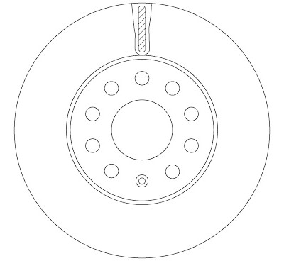Disco freno TRW DF6903S