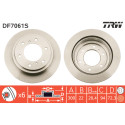 Set di dischi freno TRW DF7061S