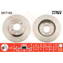 Set di dischi freno TRW DF7195
