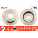 Set di dischi freno TRW DF7249