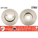 Set di dischi freno TRW DF7266