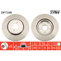 Set di dischi freno TRW DF7340
