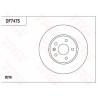 Set di dischi freno TRW DF7475