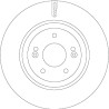 Set di dischi freno TRW DF7592