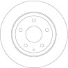 Set di 2 dischi freno TRW DF8115