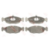 Set di 4 pastiglie freno COTEC TRW GDB1040