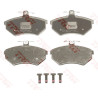 Set di 4 pastiglie dei freni COTEC