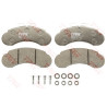 Set di 4 pastiglie freno TRW GDB1114