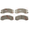 Set di 4 pastiglie freno COTEC TRW GDB1126