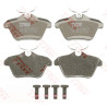 Set di 4 pastiglie freno COTEC TRW GDB1147