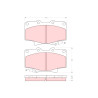 Set di 4 pastiglie freno TRW GDB1154