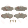 Set di 4 pastiglie freno COTEC TRW GDB1156