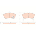Set di 4 pastiglie freno COTEC TRW GDB1164