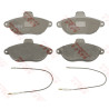 Set di 4 pastiglie freno COTEC TRW GDB1216