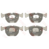 Set di 4 pastiglie freno COTEC TRW GDB1261