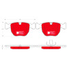 Set di 4 pastiglie freno DTEC COTEC TRW GDB1261DTE