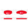 Set di 4 pastiglie freno DTEC COTEC