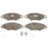 Set di 4 pastiglie freno COTEC TRW GDB1321
