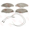 Set di 4 pastiglie freno TRW GDB1336