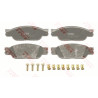 Set di 4 pastiglie freno COTEC TRW GDB1401