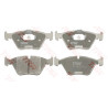Set di 4 pastiglie freno COTEC TRW GDB1404