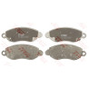 Set di 4 pastiglie freno COTEC TRW GDB1424