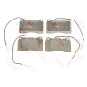 Set di 4 pastiglie freno TRW GDB1431