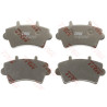 Set di 4 pastiglie freno COTEC TRW GDB1442