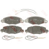 Set di 4 pastiglie freno COTEC TRW GDB1449