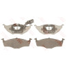 Set di 4 pastiglie freno TRW GDB1474
