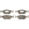 Set di 4 pastiglie freno COTEC TRW GDB1487