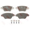 Set di 4 pastiglie freno COTEC TRW GDB1525