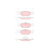 Set di 4 pastiglie freno TRW GDB1533