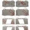 Set di 4 pastiglie dei freni COTEC