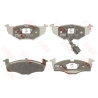 Set di 4 pastiglie freno COTEC TRW GDB1586