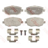 Set di 4 pastiglie freno TRW GDB1592