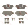 Set di 4 pastiglie freno COTEC TRW GDB1624