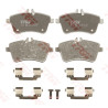 Set di 4 pastiglie freno COTEC TRW GDB1628