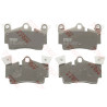 Set di 4 pastiglie freno COTEC TRW GDB1652