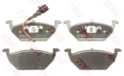 Set di 4 pastiglie freno COTEC TRW GDB1658