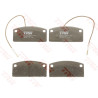 Set di 4 pastiglie freno COTEC TRW GDB1679