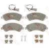 Set di 4 pastiglie freno COTEC TRW GDB1723