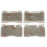 Set di 4 pastiglie freno COTEC TRW GDB1743