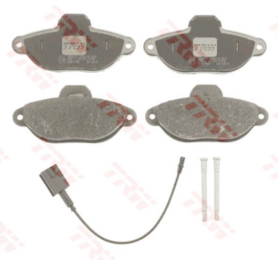 Set di 4 pastiglie freno COTEC TRW GDB1745