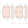 Set di 4 pastiglie dei freni
