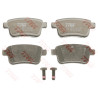 Set di 4 pastiglie freno COTEC TRW GDB1786