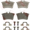 Set di 4 pastiglie freno COTEC TRW GDB1799