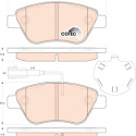 Set di 4 pastiglie freno COTEC TRW GDB1891