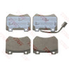 Set di 4 pastiglie freno COTEC TRW GDB1904